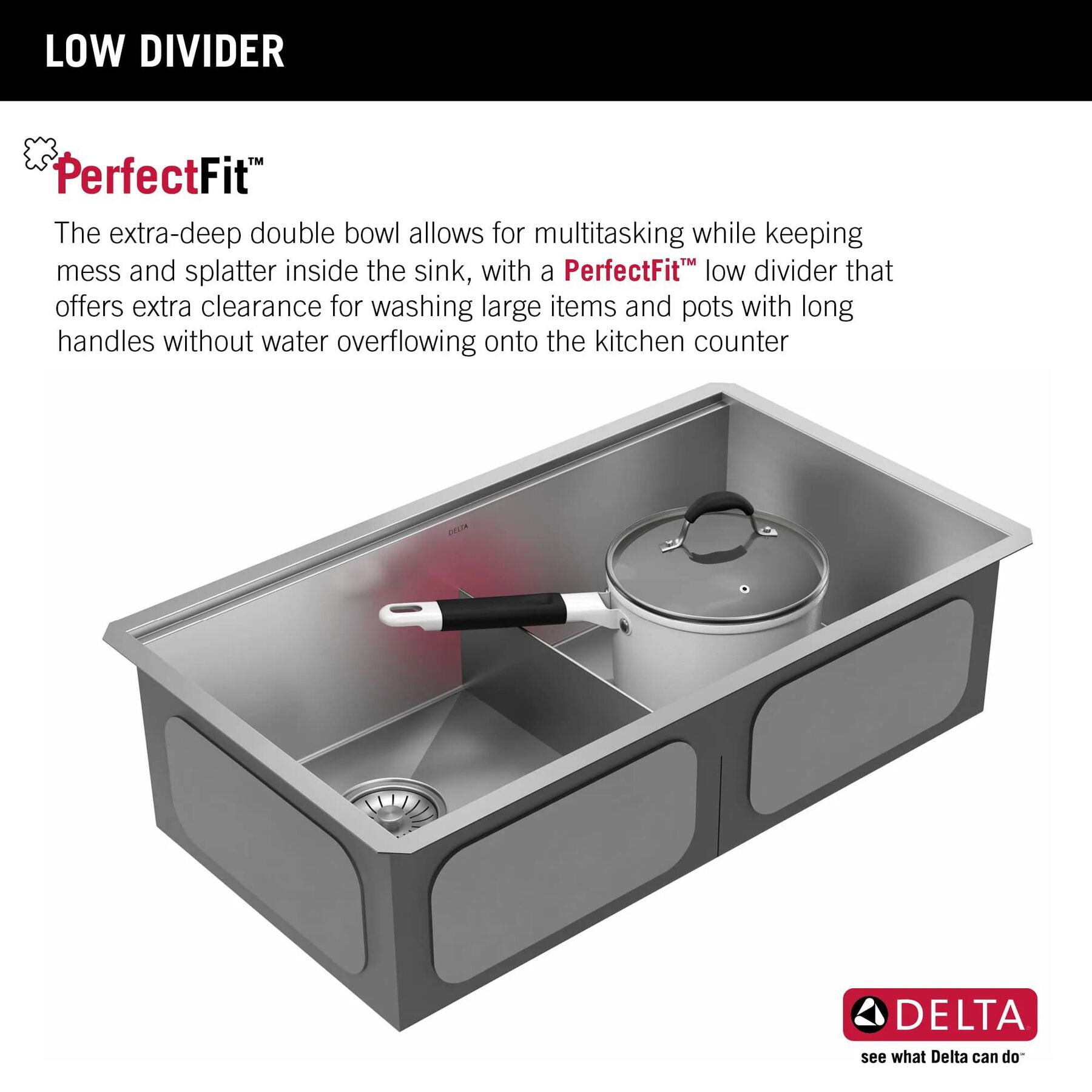 33&rdquo; Workstation Kitchen Sink Undermount&nbsp;16 Gauge&nbsp;Stainless Steel 50/50 Double Bowl with&nbsp;WorkFlow&trade; Ledge and&nbsp;Accessories